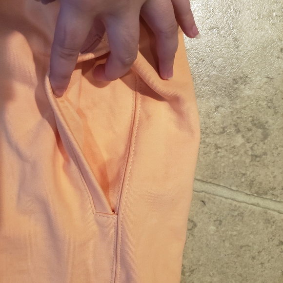 Coach Womens Peach Orange White Jogger Sweatpants Deadstock NWOT - Picture 7 of 12